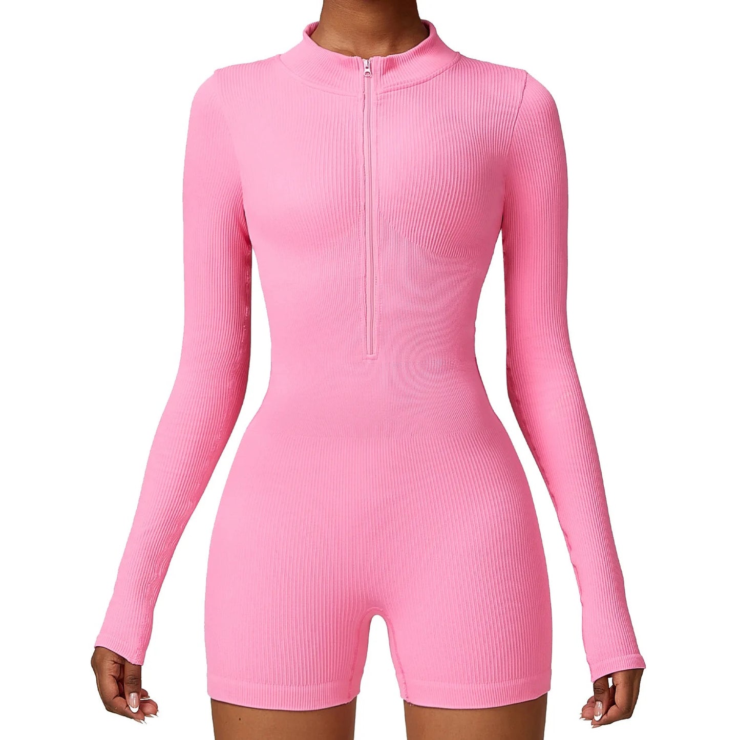 TANZ Pink Long Sleeve Unitard